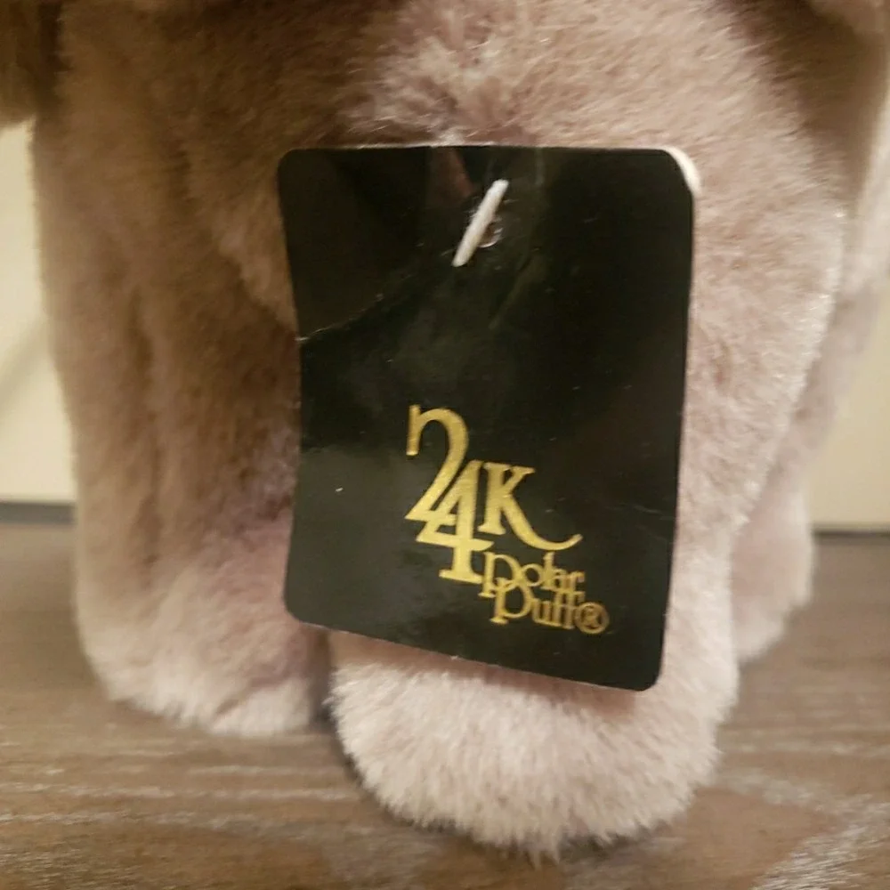 24K Polar Puff Pink Elephant 12